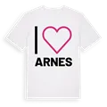 Jag älskar Arnes t-shirt stort tryck