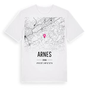 Arnes karta t-shirt – ekologisk bomull t-shirt från Pinshirt