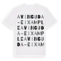Avinguda - Eixample ordlek t-shirt