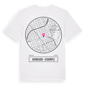Avinguda - Eixample t-shirt – ekologisk bomull t-shirt från Pinshirt