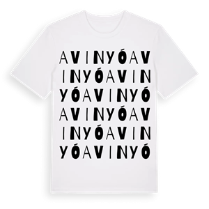 Avinyó ordlek t-shirt – ekologisk bomull t-shirt från Pinshirt