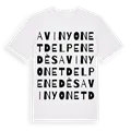 Avinyonet del Penedès ordlek t-shirt