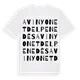Avinyonet del Penedès ordlek t-shirt
