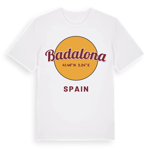 Badalona cirkel t-shirt – ekologisk bomull t-shirt från Pinshirt