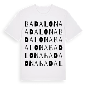 Badalona ordlek t-shirt – ekologisk bomull t-shirt från Pinshirt