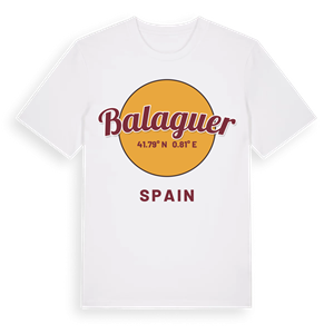Balaguer cirkel t-shirt – ekologisk bomull t-shirt från Pinshirt