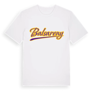 Balsareny baseball t-shirt – ekologisk bomull t-shirt från Pinshirt