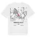 Barberà del Vallès karta t-shirt