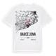 Barcelona karta t-shirt