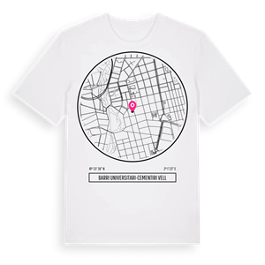 Barri Universitari-Cementiri Vell t-shirt – ekologisk bomull t-shirt från Pinshirt
