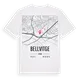 Bellvitge karta t-shirt