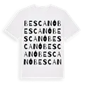 Bescanó ordlek t-shirt