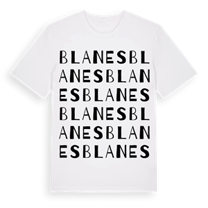 Blanes ordlek t-shirt – ekologisk bomull t-shirt från Pinshirt