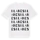 Blanes ordlek t-shirt