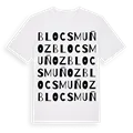 Blocs Muñoz ordlek t-shirt