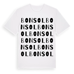 Bon Sol ordlek t-shirt – ekologisk bomull t-shirt från Pinshirt