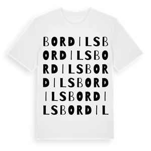 Bordils ordlek t-shirt – ekologisk bomull t-shirt från Pinshirt
