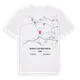 Brunyola i Sant Martí Sapresa karta t-shirt