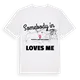 Någon i Brunyola i Sant Martí Sapresa älskar mig t-shirt