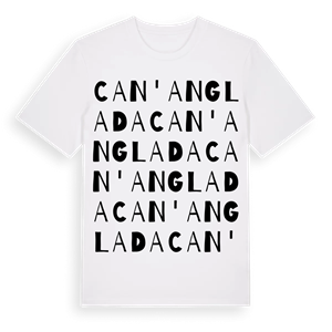 Ca n'Anglada ordlek t-shirt – ekologisk bomull t-shirt från Pinshirt