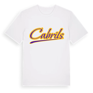 Cabrils baseball t-shirt – ekologisk bomull t-shirt från Pinshirt