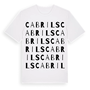 Cabrils ordlek t-shirt – ekologisk bomull t-shirt från Pinshirt