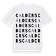 Calders ordlek t-shirt