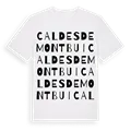 Caldes de Montbui ordlek t-shirt