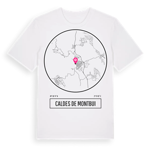 Caldes de Montbui t-shirt – ekologisk bomull t-shirt från Pinshirt