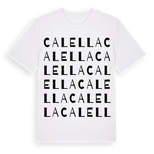 Calella ordlek t-shirt – ekologisk bomull t-shirt från Pinshirt