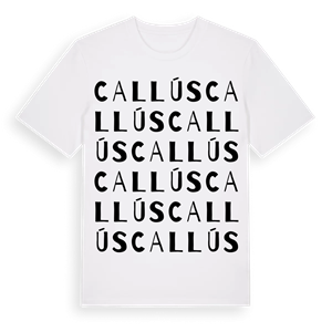 Callús ordlek t-shirt – ekologisk bomull t-shirt från Pinshirt