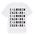 Calonge de Segarra ordlek t-shirt
