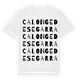 Calonge de Segarra ordlek t-shirt
