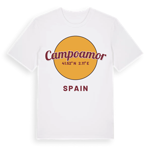Campoamor cirkel t-shirt – ekologisk bomull t-shirt från Pinshirt