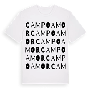 Campoamor ordlek t-shirt – ekologisk bomull t-shirt från Pinshirt