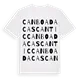 Can Boada Casc Antic ordlek t-shirt