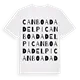 Can Boada del Pi ordlek t-shirt
