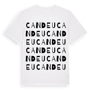 Can Deu ordlek t-shirt – ekologisk bomull t-shirt från Pinshirt