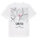 Can Feu karta t-shirt