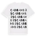 Can Gambús ordlek t-shirt