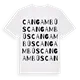 Can Gambús ordlek t-shirt