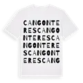 Can Gonteres ordlek t-shirt
