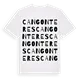 Can Gonteres ordlek t-shirt
