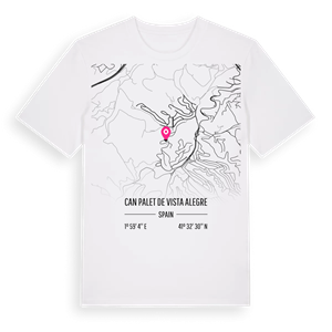 Can Palet de Vista Alegre karta t-shirt – ekologisk bomull t-shirt från Pinshirt