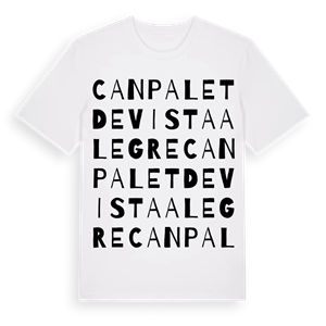 Can Palet de Vista Alegre ordlek t-shirt – ekologisk bomull t-shirt från Pinshirt