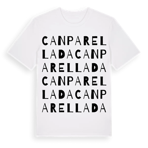 Can Parellada ordlek t-shirt – ekologisk bomull t-shirt från Pinshirt