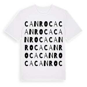 Can Roca ordlek t-shirt – ekologisk bomull t-shirt från Pinshirt