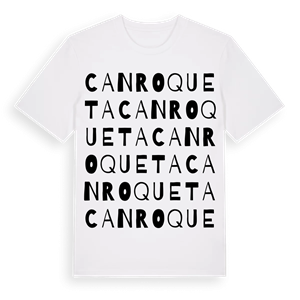 Can Roqueta ordlek t-shirt – ekologisk bomull t-shirt från Pinshirt