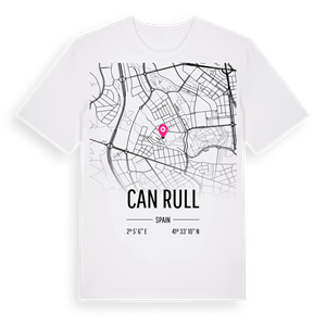Can Rull karta t-shirt – ekologisk bomull t-shirt från Pinshirt