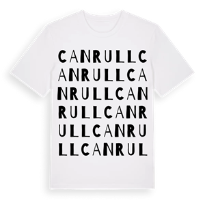Can Rull ordlek t-shirt – ekologisk bomull t-shirt från Pinshirt